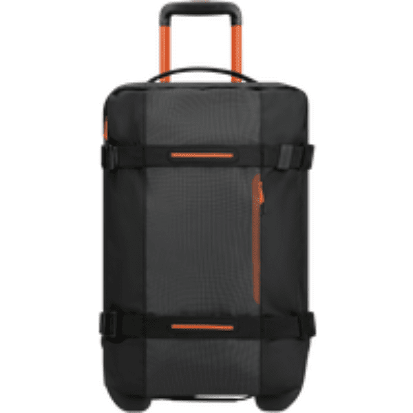 American Tourister Urban Track Duffle with wheels Black/Orange