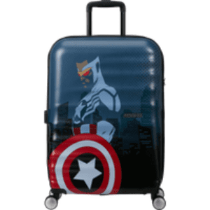 American Tourister Marvel Wavebreaker Medium Check-in Captain America City